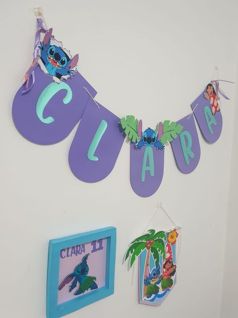 Stitch Diy Decorations, Diy Lilo And Stitch Decor, Diy Stitch Party Decorations, Cumple De Stitch Ideas, Stitch Party, Lilo And Stitch Merchandise, Stitch Birthday, Lilo And Stitch Quotes, Stitch Quote