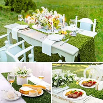 JJA Faux Grass Table Runner Reusable Artificial Grass 90 X 30cm Runner for Table Easter Decoration Grass Rug Spring Summer Tables Moss for Fairy Garden Cape Party Décor Football Theme : Amazon.co.uk: Home & Kitchen Table Runner For Wedding, Lawn Turf, Plastic Grass, Birthday Banquet, Synthetic Lawn, Cake Table Birthday, Grass Rug, Spring Table Runner, Spring Rugs