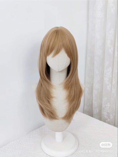 Pretty Hair Cuts, Anime Haircut, Aesthetic Hairstyles, Kawaii Hairstyles, Hair Stylies, Hair Up Styles, Haircuts Straight Hair, Hair Reference, Cut My Hair