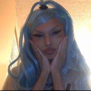 Blue Wig, Hair Aesthetic, Aesthetic Images, Tiffany Blue, Wigs, Dreadlocks, Photo And Video, Instagram Photos, Instagram Photo