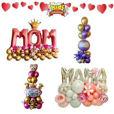 Surprise mom on her special day! We have different Mother's Day balloon bouquets for you 🎈💐💕 💻 Book online: https://www.kidsfairyland.com/en/product-category/mothers-and-fathers-day?page=1 #mother #mothers #day #gift #personalized #mothersday #mothersdaygift #mothersdaygiftideas #mothersdayballoons #giftideas #balloon #balloons #bouquet #balloonbouquet #balloongift #mothersdaydecoration #balloonbouquetdelivery #delivery #miami #broward #fortlauderdale #bocaraton #coralsprings #weston Balloon Bouquet Delivery, Balloons Bouquet, Dear Mama, Mothers Day Balloons, Balloon Gift, Mothersday Gifts, Balloon Bouquet, Mother And Father, Balloon Decorations