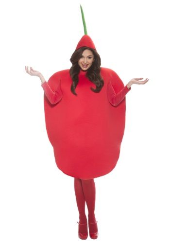 Adult Cherry Costume Cherry Costume, Best Mens Costumes, Teen Halloween Party, Marvel Women Costumes, Food Halloween Costumes, Hslot Outfit Ideas, Fruit Costumes, Teacher Halloween Costumes, Costumes For Adults