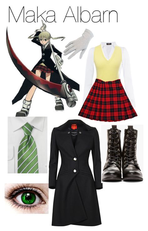 "Maka Albarn( Soul Eater)" by fangirl-name ❤ liked on Polyvore featuring Morgan, FTC, Vivienne Westwood and Diesel Soul Eater Maka Halloween Costume, Maka Soul Eater Costume, Maka Soul Eater Halloween Costume, Maka Albarn Outfits, Maka And Soul Cosplay, Soul Eater Maka Cosplay, Soul Eater Outfit Ideas, Maka Soul Eater Cosplay, Soul Eater Inspired Outfits