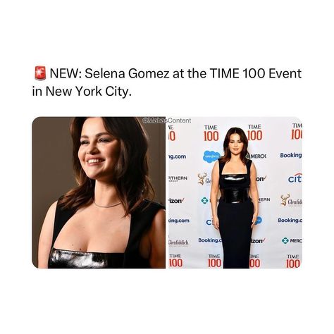 Selena Gomez stuns at the Time 100 Gala 😍😍😍 Time 100 Gala, Time 100, April 25, Selena Gomez, New York City, The 100, On Instagram, Quick Saves, Instagram