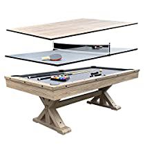 Check this out on Amazon Fish Tank Pool Table, Game Table In Family Room Layout, Bar Games Table, Game Table In Living Room Modern, Rec Room Tables, Pool Table Convertible, Game Room Basement Pool Table, Small Gameroom With Pool Table, Man Cave W Pool Table