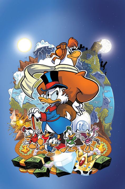 Ducktales! Love Scrooge McDuck! Dagobert Duck, Uncle Scrooge, Disney Ducktales, Disney Duck, Scrooge Mcduck, Duck Tales, 80s Cartoons, Tv Animation, Art Disney