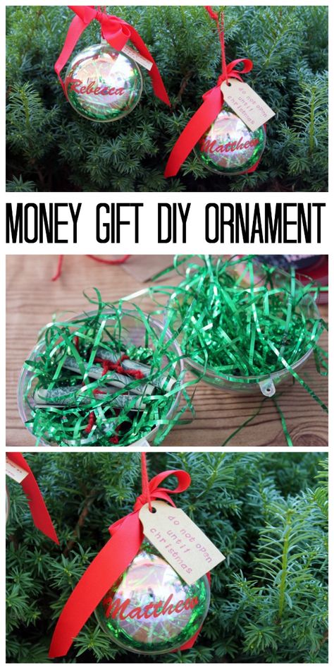 Crafty Christmas Gifts, Creative Money Gifts, Diy Ornament, Crafty Christmas, Christmas Money, Diy Money, Cash Gift, Crafty Gifts, Gift Diy