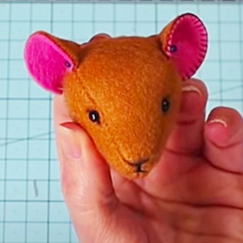 Stuffed Mouse Pattern Free Sewing, Mouse Stuffed Animal Pattern, Mouse Patterns To Sew, Mouse Sewing Pattern Free, Felt Mouse Pattern Free, Free Stuffed Animal Patterns Sewing, Mouse Plush Pattern, Mouse Pattern Free, Diy Mouse Toys