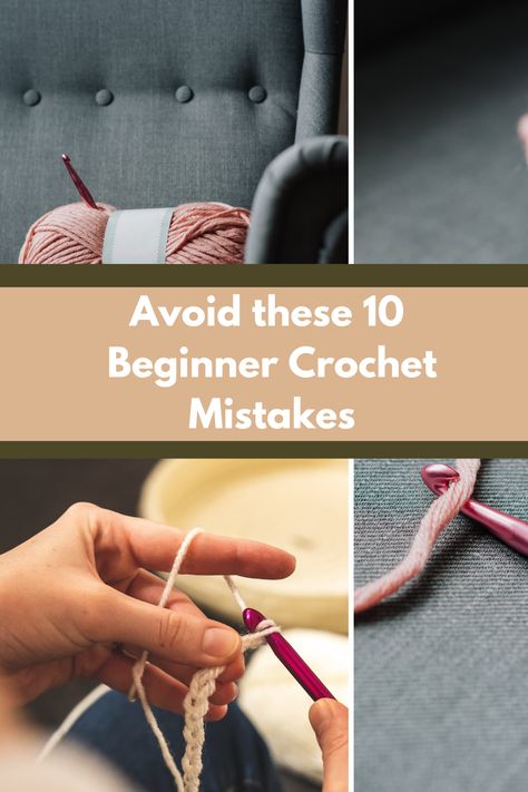 These are the 10 crochet mistakes beginners make and how to avoid them Crochet Mistakes, Embroidery Tutorials, Crochet For Beginners, Crochet Tutorial, Sewing Tutorials, Diy For Kids, Embroidery Patterns, Hand Embroidery, Sewing Projects