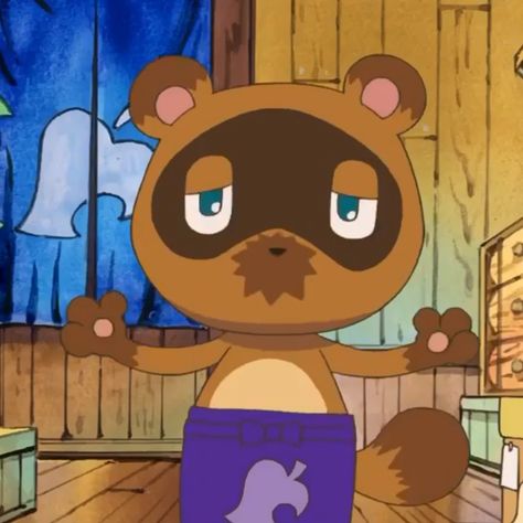 Tom Nook Pfp, Animal Crossing Pfp, Acnh Icons, Animal Crossing Movie, Animal Crossing Tom Nook, Road Crossing, Tom Nook, Relaxing Game, Pfp Ideas