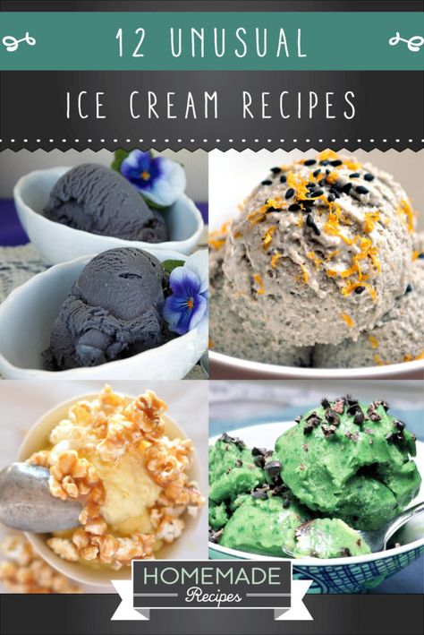 Homemade Ice Cream Recipes Licorice Ice Cream, Ice Cream Making, Granitas, Gourmet Ice Cream, Creative Dessert Recipes, Desert Ideas, Gelato Recipe, Ice Cream Maker Recipes, Delicious Ice Cream