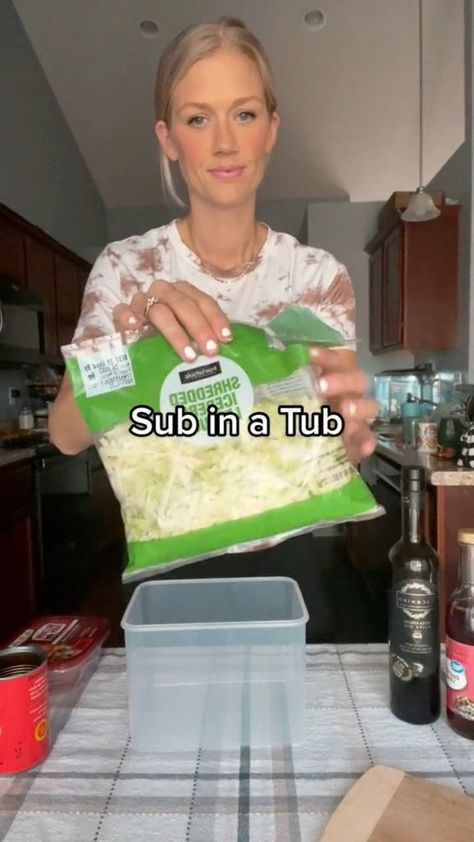 Sun In A Tub Salad, Sub In A Tub Salad Meal Prep, Italian Sub In A Tub Recipe, Chopped Sub In A Tub, Sub Sandwich In A Bowl, Sub In A Tub Salad Keto, Healthy Sub In A Tub, Subs In A Tub, Sub In A Tub Salad Dressing