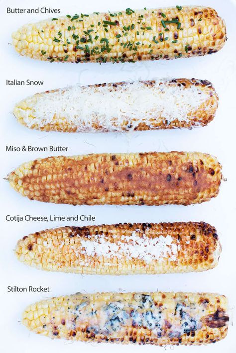 Grilled Corn Recipes, Corn Dishes, Family Challenge, Buttered Corn, Roasted Corn, Grilled Veggies, Corn Recipes, Corn On The Cob, Veggie Side Dishes