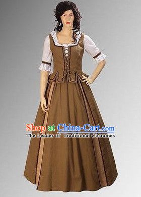 Traditional British National Costume Medieval Costume Renaissance Costumes Historic Dresses Complete Set for Women Traditional British Clothing, Historic Dresses, British Clothing, National Costume, Medieval Costume, National Dress, European Culture, British Outfits, Evening Dresses Plus Size