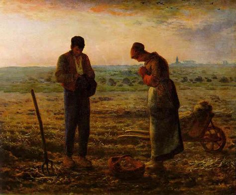 The Angelus: A Prayer of Devotion for the Incarnation Millet Paintings, Van Gogh Drawings, Jean Francois Millet, The Angelus, Alfred Stevens, Caspar David Friedrich, Camille Pissarro, Charles Darwin, Paul Gauguin