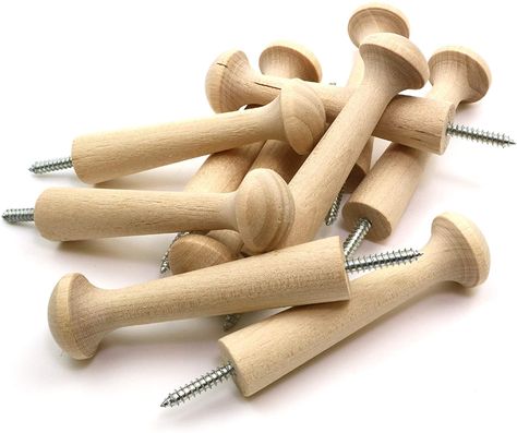 Diy Hooks, Shaker Pegs, Coat Pegs, Baltic Birch Plywood, Diy Paint, Wood Glue, Unfinished Wood, Free Amazon Products, Paint Color