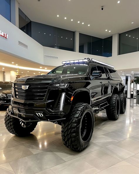 Unleash the extraordinary with our Cadillac Escalade and Lamborghini Urus 6x6 and 8x8 concepts. These rugged beasts redefine adventure with… | Instagram Big Suv Vehicles, Lifted Escalade, Lamborghini Truck, Lifted Suv, Off Road Cars, Offroad Trucks 4x4, Concept Vehicles Sci Fi, 6x6 Truck, Tactical Truck