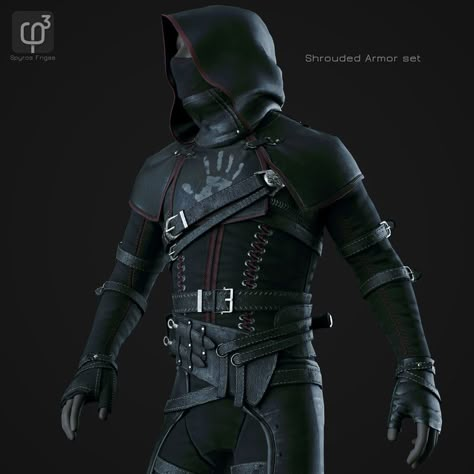 ArtStation - Shrouded Armor set, Spyros Frigas Rogue Armor, The Dark Brotherhood, Skyrim Armor, Dress Armor, Elder Scrolls Lore, Skyrim Art, Dark Brotherhood, Elder Scrolls Art, Joker Poster