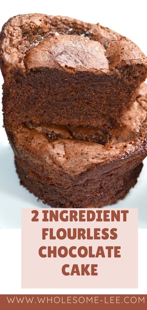 No Flour Chocolate Cake Recipe, Keto 2 Ingredient Dessert, 2 Ingredient Chocolate Cookies, Eggless Flourless Chocolate Cake, Flourless Mug Desserts, Flourless Cakes Easy, 5 Ingredient Chocolate Cake, Low Fat Dessert Recipes For Gallbladder, 2 Ingredient Chocolate Bread