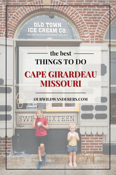 things to do cape girardeau missouri Things To Do In Missouri, Cape Girardeau Missouri, Missouri State Parks, River Town, Cape Girardeau, Capes For Kids, Midwest Travel, Things To Do With Kids, Fun Family Activities