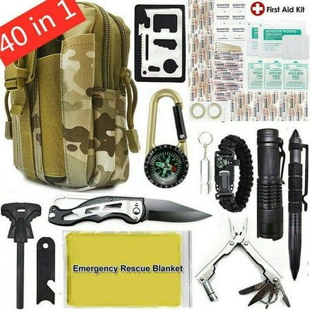 MDHAND Survival Gears cool gadgets for men, top birthday gifts for men and women, his father's best friend brother hunter, who owns everything. Christmas gifts, fishing gifts, hunting accessories, suitable for teenagers, boys, juvenile scouts, or families interested in adventure. 1. The Best Overall Survival Kit 40 in 1 MDHAND Emergency Survival KitContains the most compact, lightweight, and popular survival supplies + first aid supplies, including personal safety essential tools for mountains, 72 Hour Emergency Kit, Survival Skills Emergency Preparedness, Tool Backpack, Emergency Blanket, Cool Gadgets For Men, Survival Supplies, Survival Bracelet, Personal Safety, Hunting Accessories