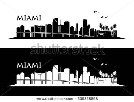 Miami Skyline Tattoo, Miami Tattoo Ideas, Miami Skyline Wallpaper, Miami Images, Miami Ink, Skyline Tattoo, Miami Tattoo, Miami Skyline, Fort Collins