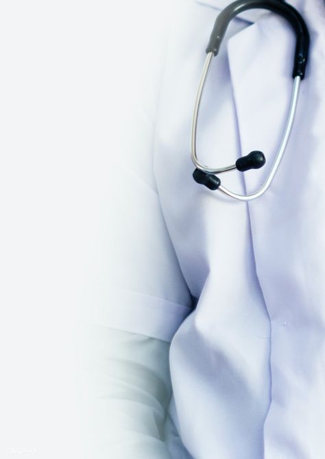 Stethoscope on a doctors gown background | free image by rawpixel.com Checkup Medical, Hospital Icon, Doctor Images, Doctor Hospital, Charlie Kelly, Picture Of Doctor, Medical Background, Medical School Essentials, Nurse Uniform