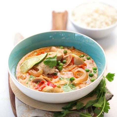 Thai Soup Recipes, Slow Cooker Thai, Slow Cooker Thai Chicken, Thai Chicken Soup, Thai Soup, Foodie Crush, Thai Chicken, Crock Pot Soup, Chicken Soup Recipes