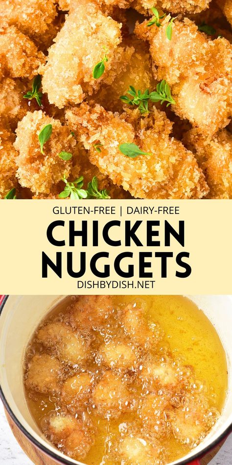 Collage of images of chicken nuggets Dairy Free Chicken Nuggets, Gluten Free Chicken Nuggets, Healthy Appetizers Recipes, Sugar Free Snacks, Thanksgiving Appetizer Recipes, Healthy Appetizer Recipes, Christmas Recipes Appetizers, Turkey Chicken, Party Appetizers Easy