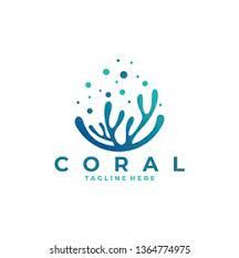 Logo Coral HD Stock Images | Shutterstock Coral Images, Coral Logo, Sea Logo, Logo Desing, Shark Logo, Find Logo, Coral Design, Portfolio Design Layout, Logo Icon