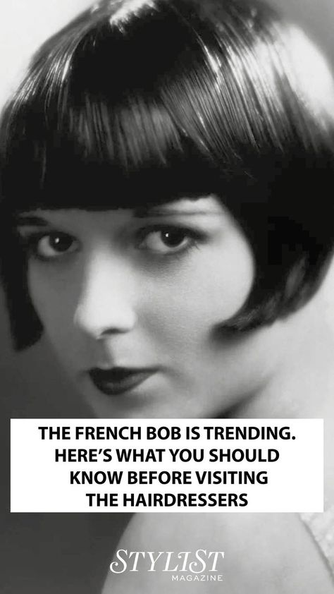 Vintage Bob Hairstyle, French Bobs, French Bob Haircut, Classic Bob Haircut, French Bob, Dramatic Hair, Great Haircuts, Haircut Inspiration, Hairdos For Short Hair