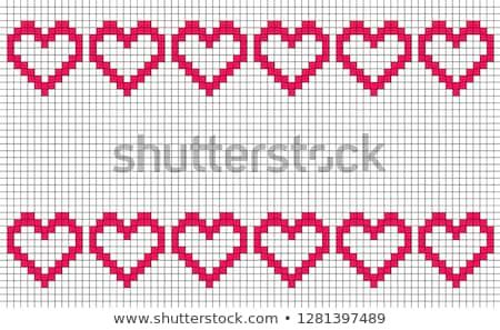 Patchwork or cross stitch pattern with six hearts in a row top and bottom with copy space and white background, seamless design of symmetrically placed hearts, pixel-like banner or backdrop decoration Beaded Flowers Patterns, Sewing Machine Feet, Geometric Inspiration, Heart Illustration, Cross Stitch Heart, Cross Stitch Patterns Free, Backdrop Decorations, Valentine Heart, Jewelry Patterns