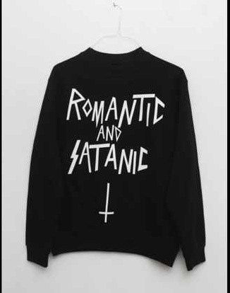 romantic and satanic untie cross design hoodie by UNIQUEONESHOP, $30.00 Satanic Clothes, Occult Accessories, Goth Bf, Satanic Clothing, Alt Clothes, Hockey Sticks, Jaco, Fashion Images, Dark Fashion