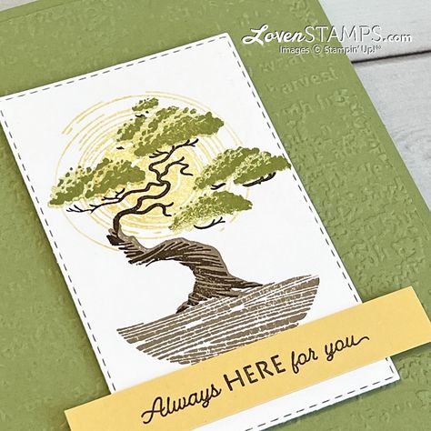 Sometimes a simple stamp set creates the perfect simple stamping card to let someone know that you're thinking of them - Treasured Kindness is just that stamp set, ideal for a quiet note of support or love. This two step stamping set plus my simple stamping technique tip will let you stretch your ink colors by creating a layered look. Stampin Up Treasured Kindness Cards, Treasured Kindness Stampin Up Cards, Kindness Cards, Asian Cards, Two Step, Handmade Card Making, Nature Card, Crafts Cards, Stamping Techniques