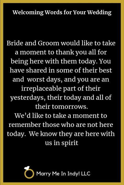 Wedding Officiant Quotes, Wedding Welcome Script, Officiant Welcome Script, Opening Wedding Ceremony Script, Ask Someone To Officiate Your Wedding, Wedding Ordained Speech, Wedding Ceremony Wording, Cheap Outdoor Wedding Ideas Backyards, Minister Wedding Script