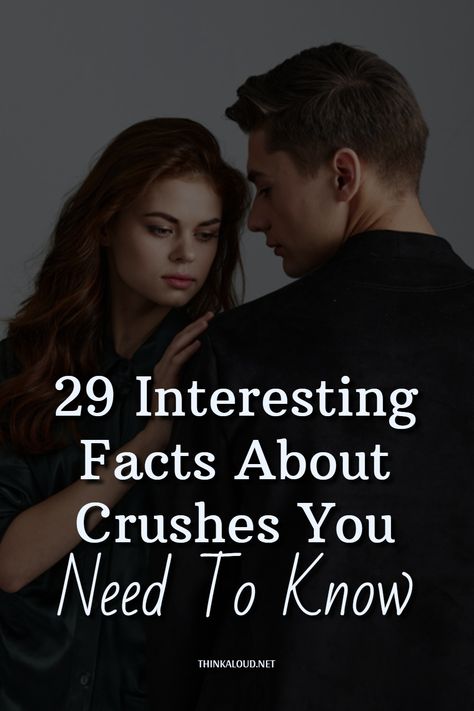 Did you know that when you have a crush, you instantly become more clumsy? Yes, it’s true, and there are many more interesting facts about crushes that I’m happy to share with you. #thinkaloud #pasts #properly #lovequotes #love #loveit #lovely #loveher #loveyou #loveyourself #lovehim #adorable #amor #life #bae #beautiful #couple #coupleblog #couplegoals #couples #cutecouple #cutelove #cuterelationship #feelings #forever #friends #friendship #gf #girl #girlfriend #relationship When You Have A Crush, Facts About Crushes, Unrequited Crush, I Need A Girlfriend, Facts About Guys, Women Facts, When Your Crush, Crush Facts, Forever Friends