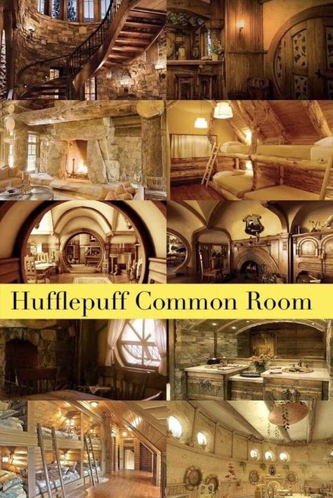 Hufflepuff Common Room, Harry Potter Case, Hufflepuff Aesthetic, Harry Potter Hogwarts Houses, Hufflepuff Pride, Hufflepuff House, Rooms Design, Theme Harry Potter, Harry Potter Hufflepuff