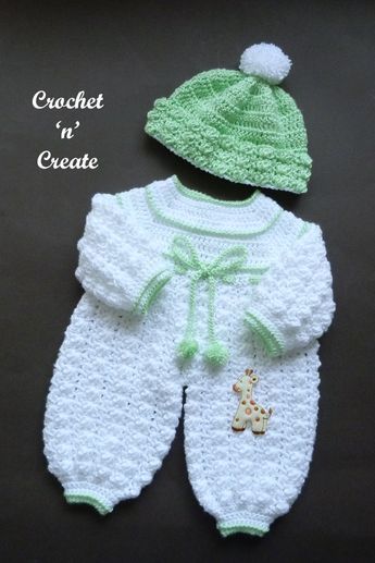 Crochet Baby Sets Free Pattern, Crochet Baby Sweater Sets, Vestidos Bebe Crochet, Crochet Baby Sweater Pattern, Baby Romper Pattern, Newborn Crochet Patterns, Crochet Baby Dress Pattern, Crochet Baby Sweater, Crochet Romper