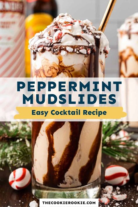 Boozy Milkshake Recipes, Alcoholic Milkshake, Peppermint Cocktail, Peppermint Milkshake, Iced Hot Chocolate, Peppermint Vodka, Hot Chocolate Cocktail, Boozy Chocolate, Boozy Milkshake