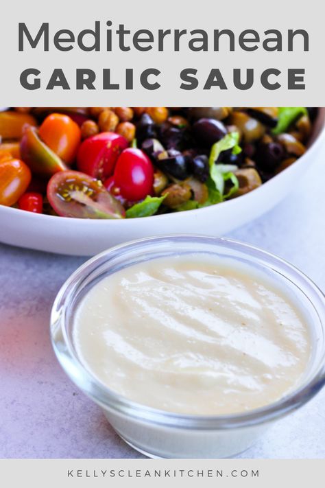 Garlic Shawarma Sauce, Middle Eastern Sauce Recipes, Mexican Garlic Sauce, Medditeranean Sauce, Keto Lebanese Recipes, Homemade Garlic Sauce Shawarma, Garlic Ranch Sauce, Garlic Feta Sauce, Garlic Aioli Recipe Easy