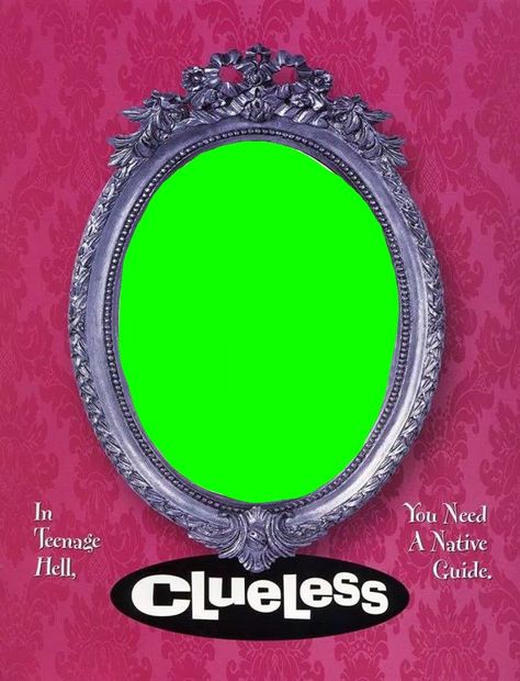 Green Screen Mirror, Clueless Tv Show, Mirror Template, Screen Mirroring, Clueless, Green Screen, Power Point, Ipad Case, Ipad