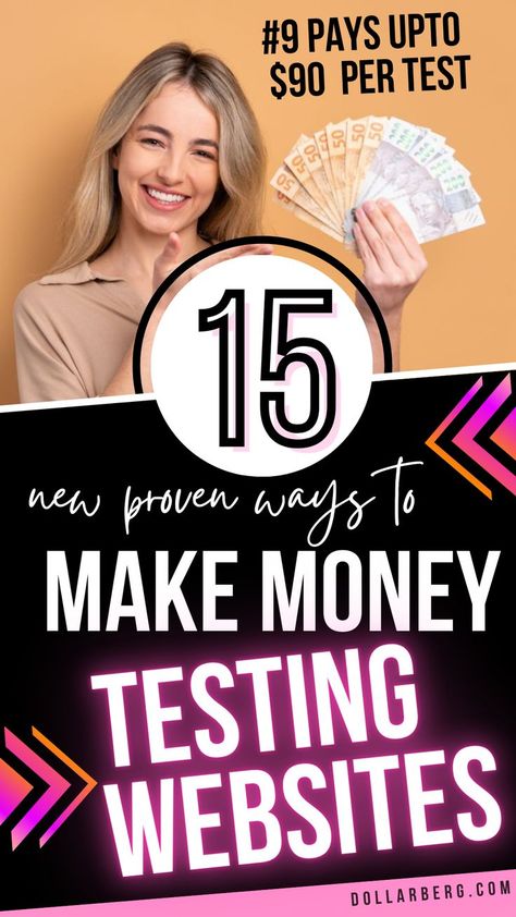 Proven Ways To Make Money Testing Websites Website To Earn Money, Website Testing Jobs, Keyword Elements Canva, Make Extra Money, Ways To Make Money, Remote Jobs, Home Jobs, Work From Home Jobs, Money From Home