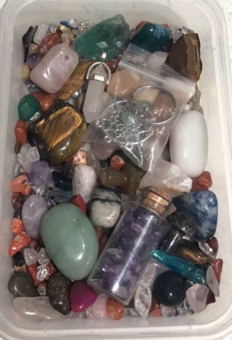 Crystal Confetti Scoop, Spiritual Items, Pretty Crystals, Crystal Confetti, Crystal Vibes, Crystal Aesthetic, Spiritual Crystals, Pretty Rocks, Witch Stuff