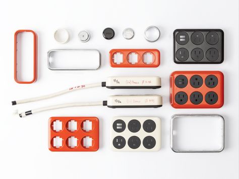 Shinola Power Supply Collection - by Astro Studios / Core77 Design Awards Tech Noir, Design Intervention, Drukarka 3d, Power Coating, Industrial Design Trends, Nixon Watch, Buying Stuff, Power Trip, Extension Cord