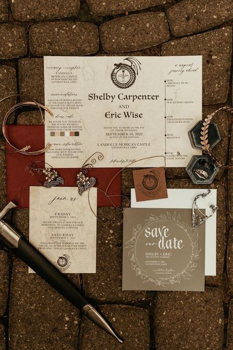 Viking Invitation, Lord Of The Ring Wedding, Viking Wedding Ideas, Viking Pagan, Pagan Wedding, Medieval Garb, Wedding October, Viking Wedding, Astrology Planets