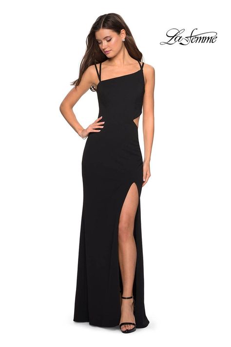 1ef91c212e30e14bf125e9374262401fdesc44547275ri Jersey Evening Dress, Jersey Prom Dress, Dress Couture, Formal Dance, Simple Prom Dress, Prom Dress Stores, Prom Dress Styles, Sleeveless Gown, Prom Style