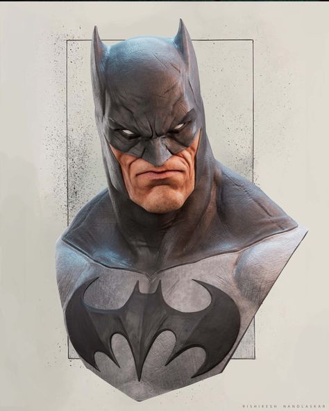 ArtStation - Weekend Sculpting Series :Batman Bust Joker Art Drawing, Batman Statue, Batman Drawing, Comic Tattoo, Batman Pictures, Batman Artwork, Joker Art, Art Drawings Sketches Pencil, Dc Comics Artwork