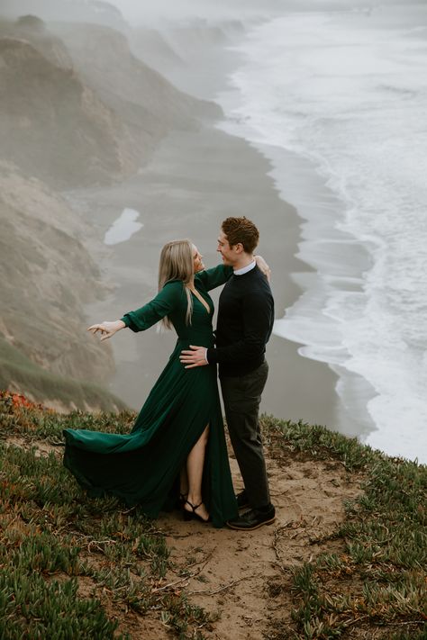 Dark Green Engagement Photos, San Francisco Summer, Happily Engaged, Popping Champagne, Elopement California, Snow Photoshoot, Cute Engagement Photos, Elopement Photos, California Elopement