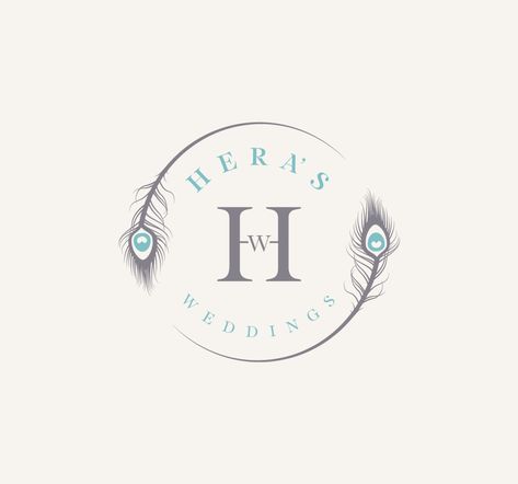 Peacock Feather Logo, Wedding Planner Website Design, Wedding Planner Logo Design, Event Planner Website, Planner Logo Design, Event Planning Business Logo, Planner Website, Peacock Logo, Wedding Planner Website