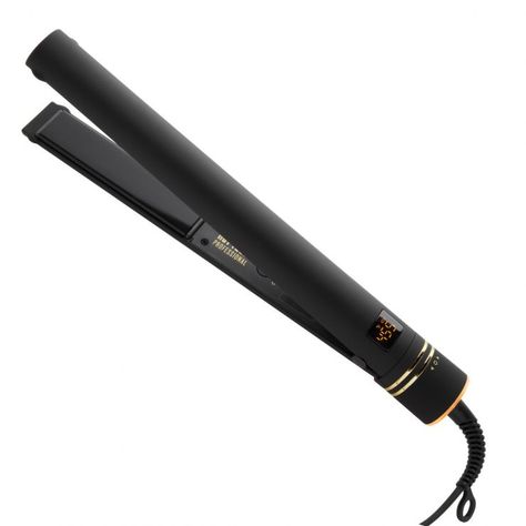 Black Gold Evolve Ionic Salon Flat Iron | Hot Tools Hot Tools Straightener, Ideal Routine, Sleek Straight Hair, In My 30s, Floating Plates, Silky Smooth Hair, My 30s, Effortless Waves, Heat Resistant Gloves